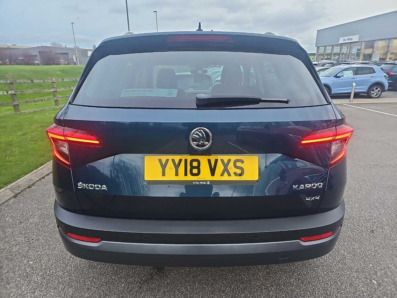 SKODA Karoq SUV 2.0TDI 150ps 4X4 Edition *Petrol Blue with Extras