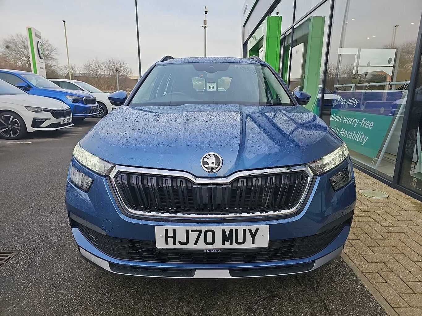 SKODA Kamiq 1.0 TSI 116ps SE SUV *Titan Blue Metallic