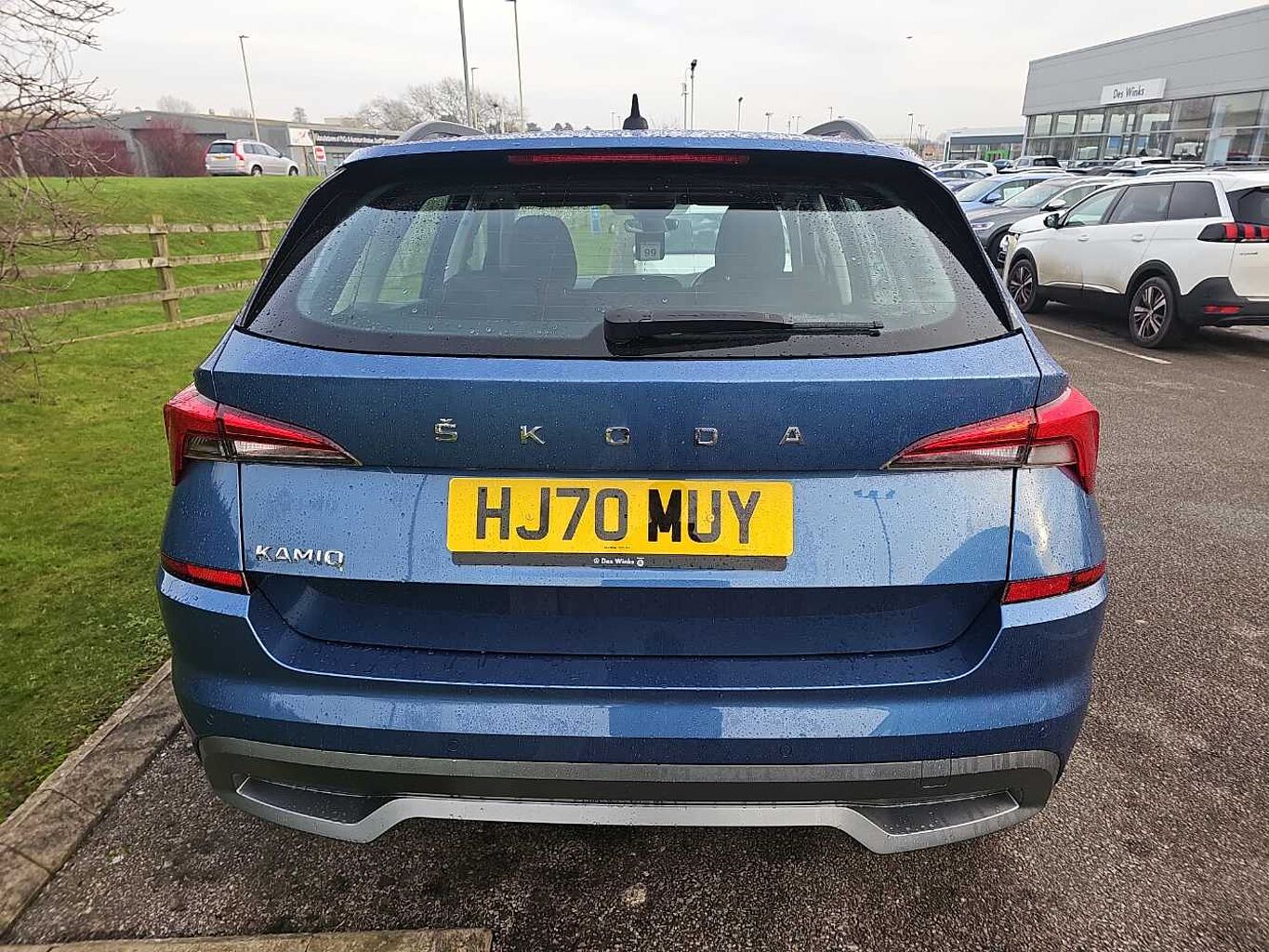 SKODA Kamiq 1.0 TSI 116ps SE SUV *Titan Blue Metallic