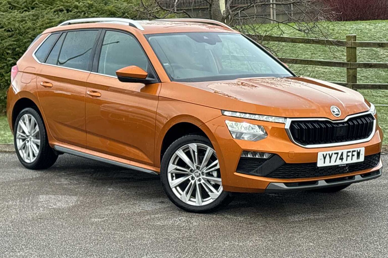 SKODA Kamiq 1.5 TSI SE L 5dr DSG *Ex Demo in Phoenix Orange