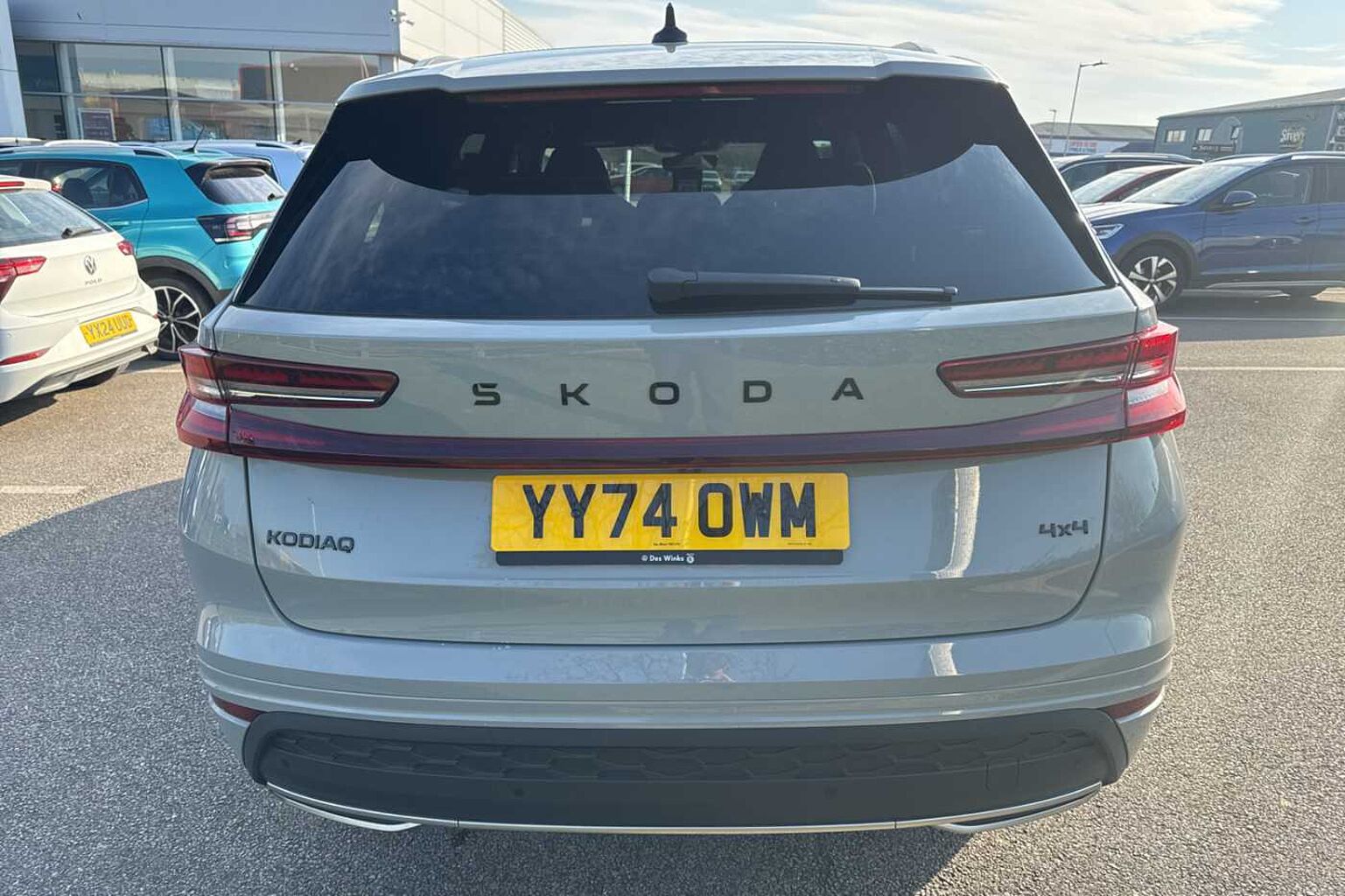 SKODA Kodiaq 2.0TDI 193ps 4X4 Sportline 7 Seat DSG *Folding Towbar + Extras
